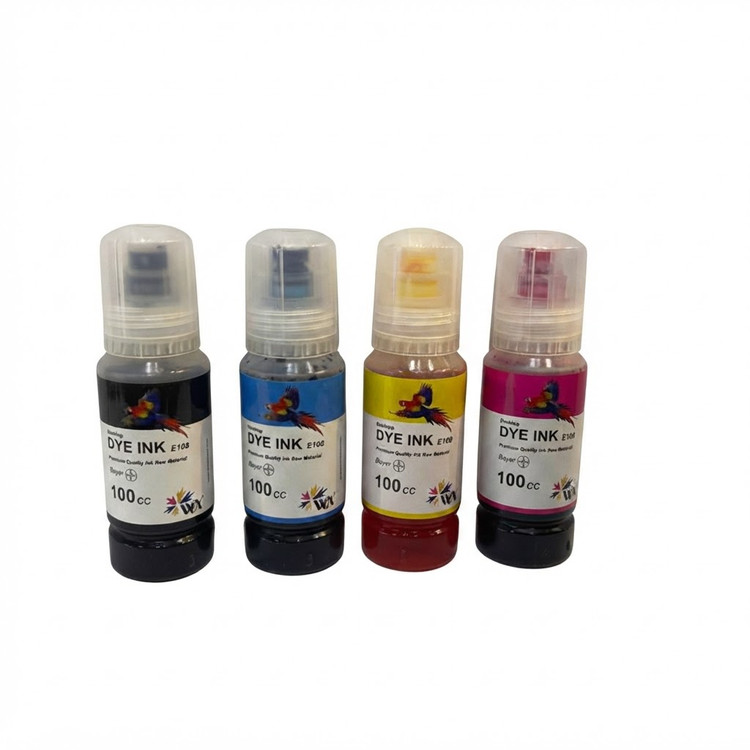 جوهر ۴ رنگ ۱۰۰ میلیلیتر وکس مخصوص اپسون L8050 | WOX Dye Ink 100ml